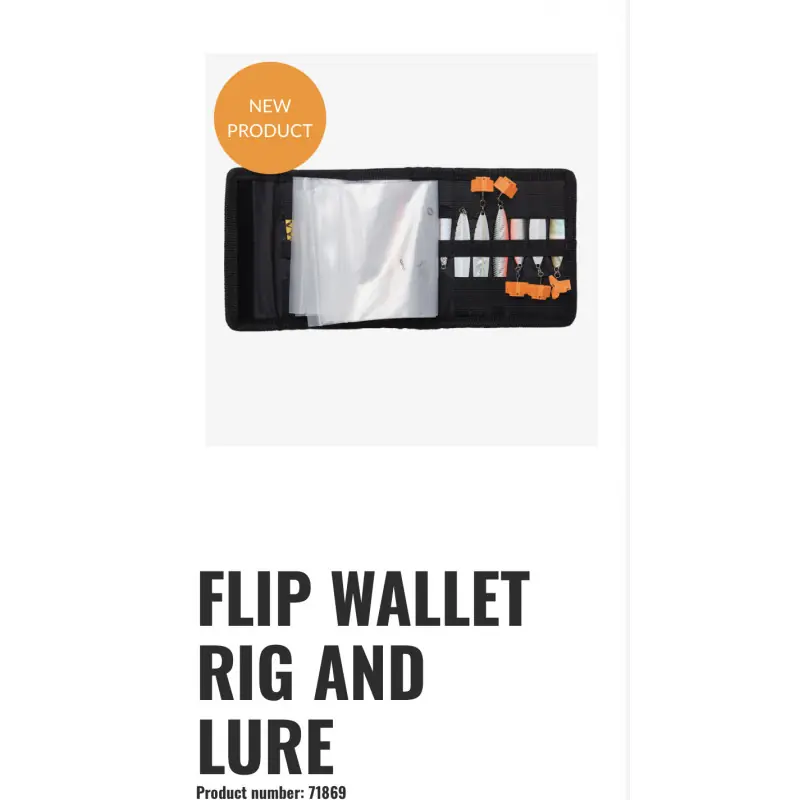 Soldes SACOCHE A FLIP WALLET RIG AND LURE HOLDS 14 & 8 BAGS