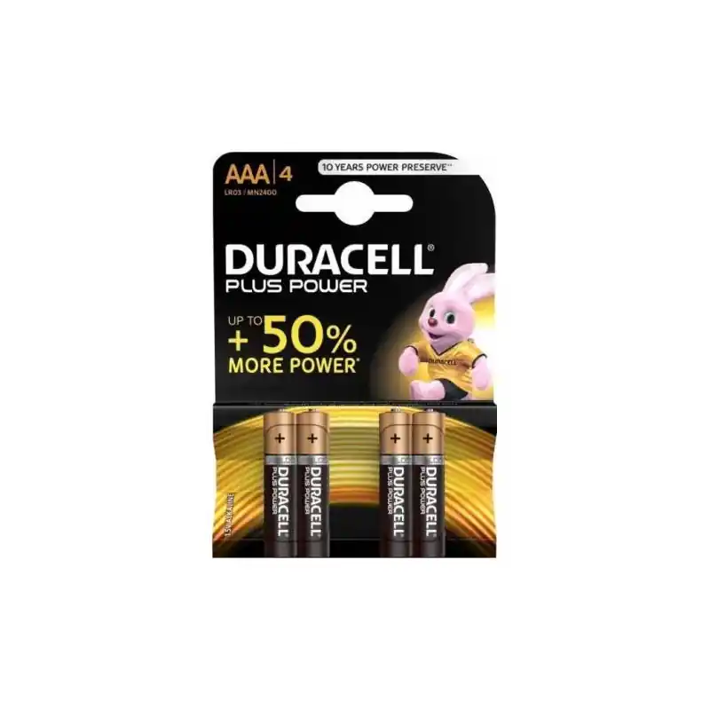 Prix Cassé PILE AAA LR 03 DURACELL PLUS POWER