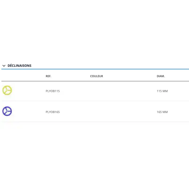 Solde PLIOIRS ROND PLASTIQUE FLASHMER