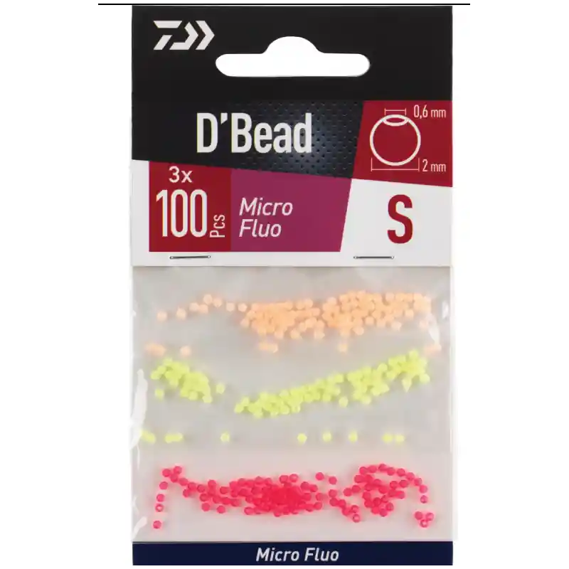 Acheter Direct MICROPERLE PHOSPHO COMBO D&rsquo;BEAD DAIWA COULEUR VIVE