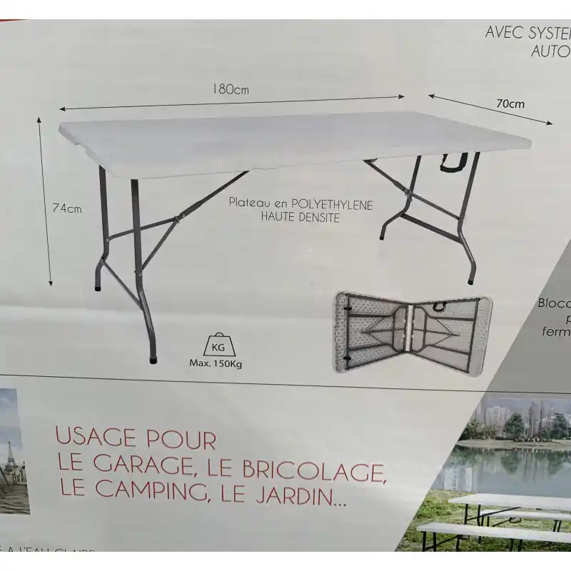 Nouveauté TABLE MULTIUSAGE