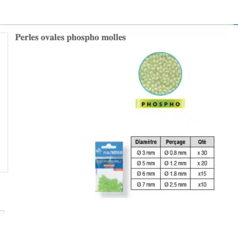 Offre Limitée PERLES PHOSPHO MOLLE