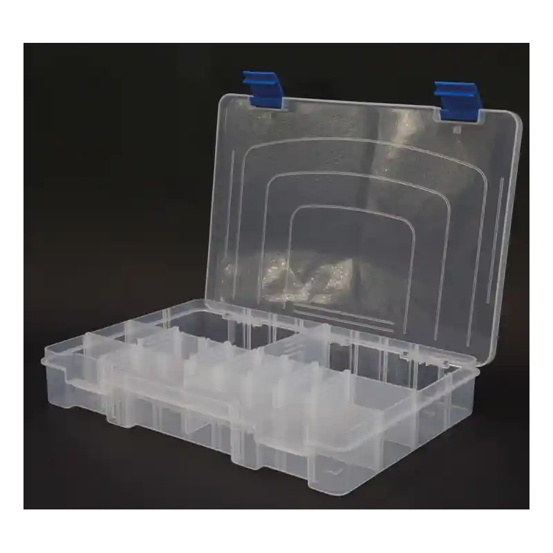 BOITE PLASTIQUE 12 CASES SCRATCH TACKLE Dernière Chance