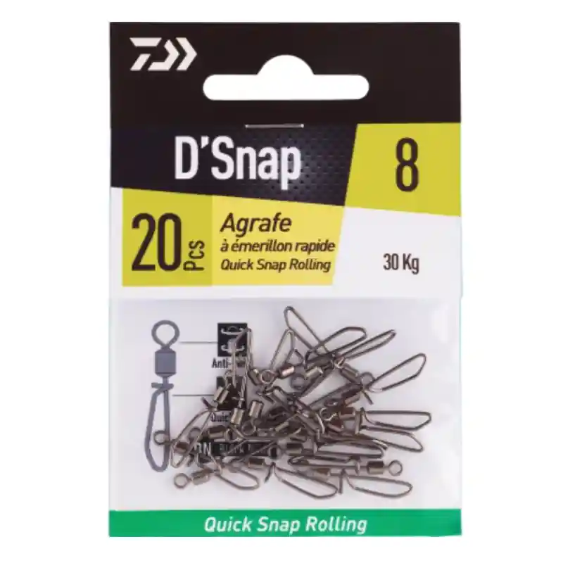 Émerillons à agrafe rapide Dernier Modèle