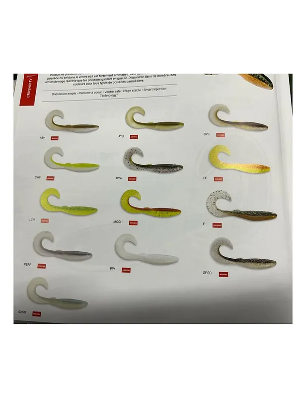 Dernier Modèle Leurre RAPALA Crushcity The curl 4 11.6cm RCW