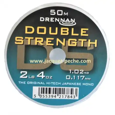 Nylon DRENNAN Double Strength 0.22mm 3.630Kg 50m Produit De Marque