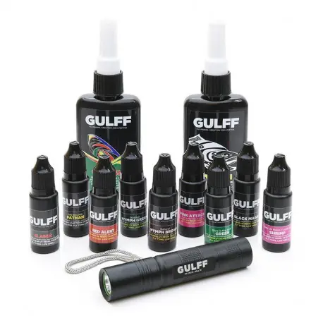 Offre Limitée Vernis UV GULFF Fluoro Rouge 15ml Hot Fly Tying