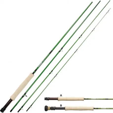 Canne SAGE Accel 9&rsquo;6 » soie de 7 (4 brins) Promotion