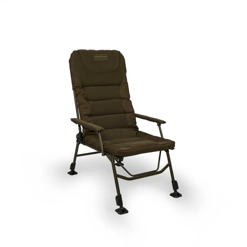 Prix Choc Avid Carp Benchmark Leveltech Hi-Back Recliner Chair