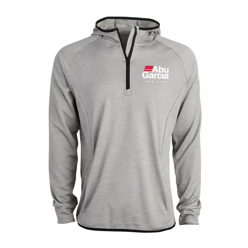Pullover Abu Garcia Lightweight Hooded Quarter Zip Haute Qualité