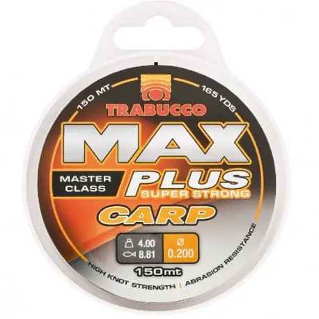 Nylon TRABUCCO Max plus Carp 300m 0.35mm10.5kg Prix Promo