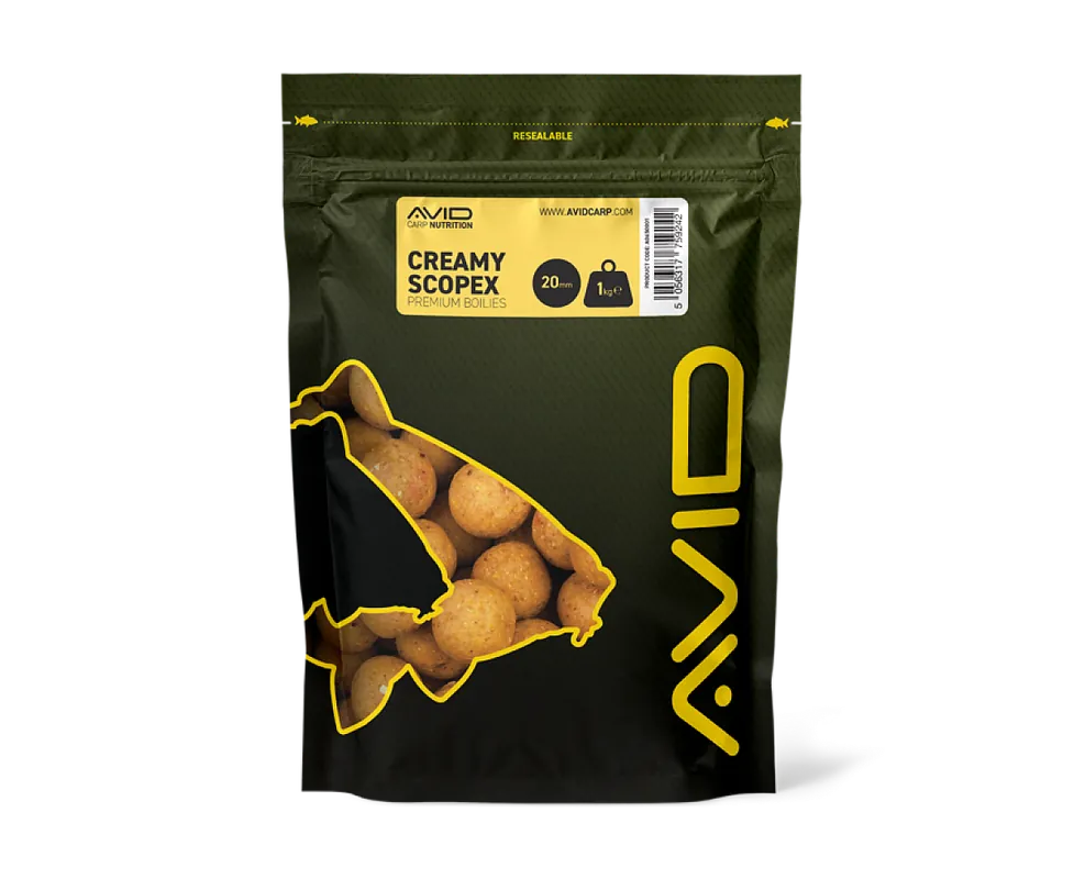 Meilleur Choix Avid Carp Creamy Scopex Boilies