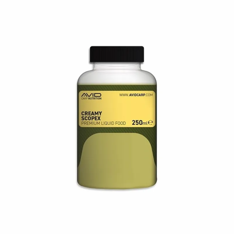 Avid Carp Creamy Scopex Liquid Food Bon Plan
