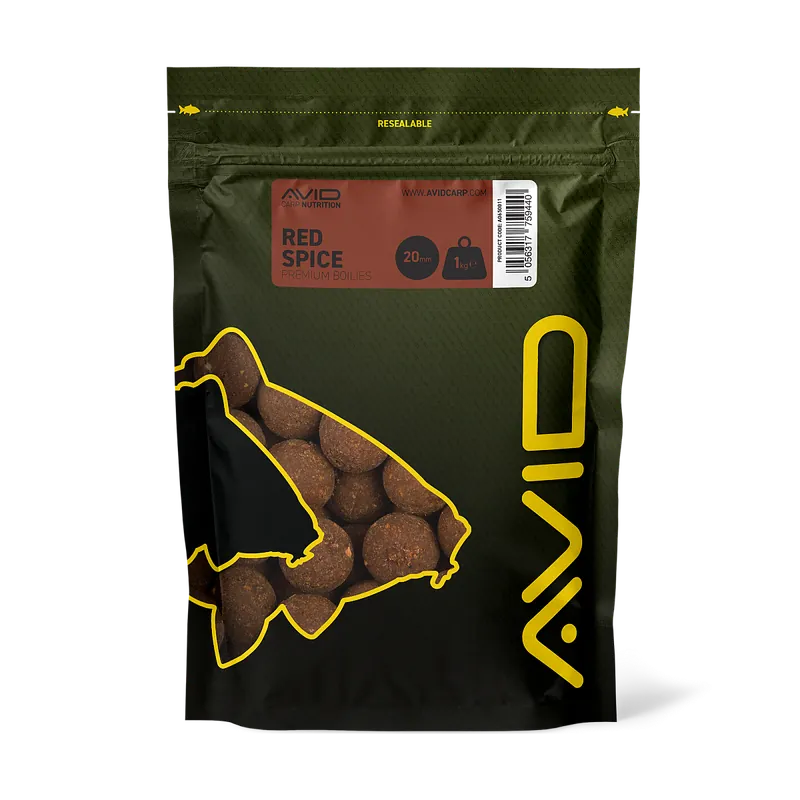 Avid Carp Red Spice Boilies Super Prix
