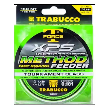 Nylon TRABUCCO XPS method feeder 0.22mm 150m6.425kg Offre Du Jour