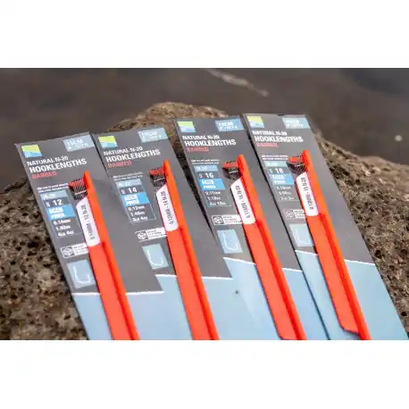 Certifié Hameçons monté PRESTON N20 – 0.10mm – 0.98 kg – taille18 – 15cm