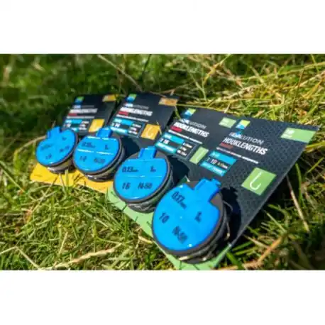 Bas de ligne Preston Revalution 1M – Hameçons N50/N°10 – 0.17mm/3Kg – Avec ardillons Nouveauté