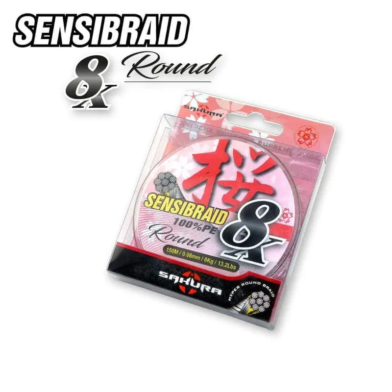 Tresse Sakura Sensibraid 8X Chartreuse 150m Meilleur Prix