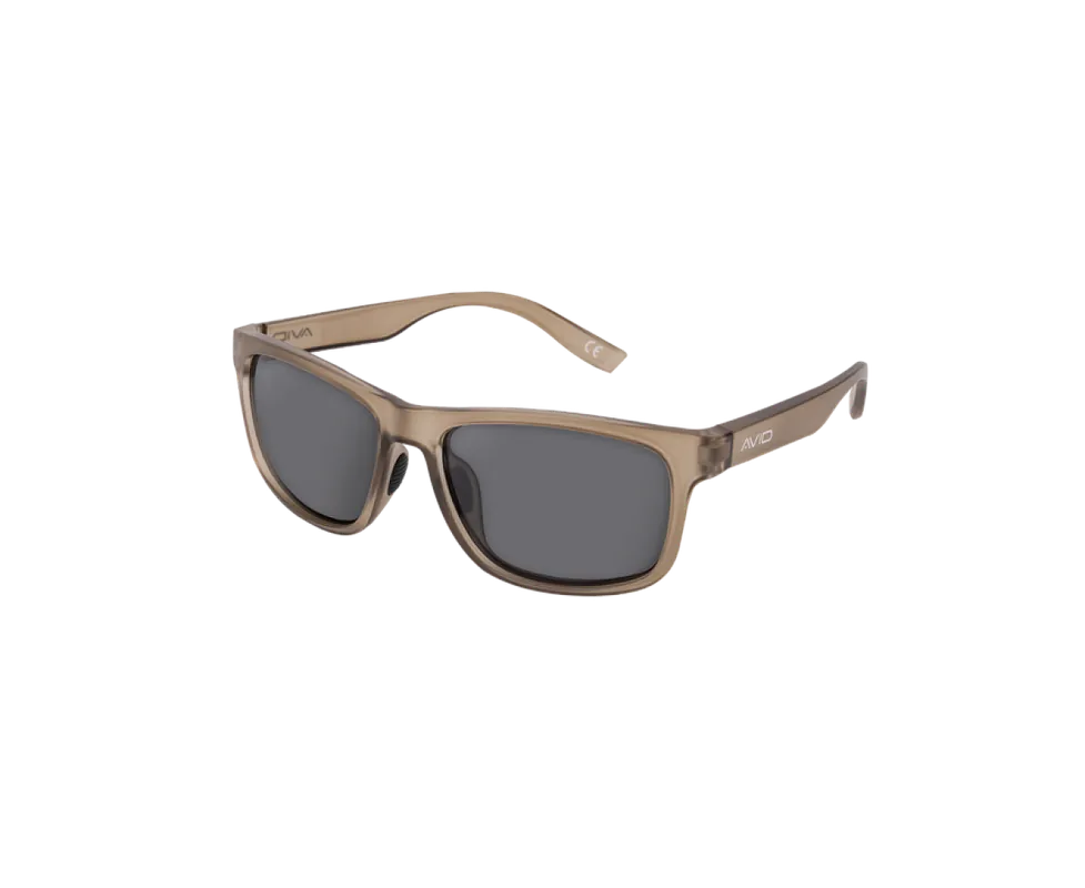 Avid Carp SeeThru Prism Polarised Sunglasses Grey Lens Offre Limitée