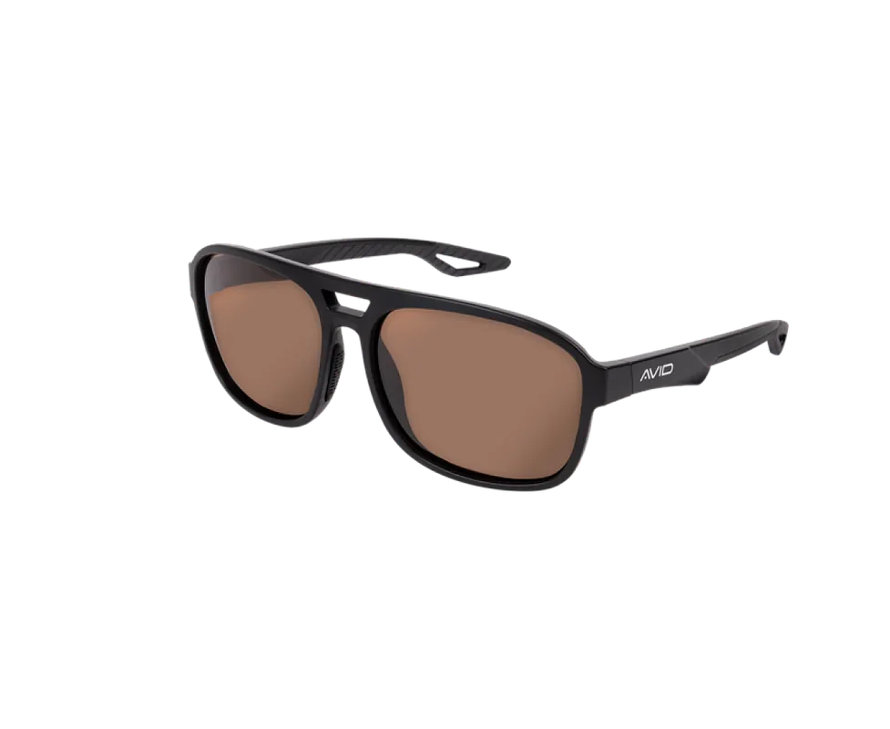 Jusqu’à Épuisement Des Stocks Avid Carp SeeThru AV Classic Polarised Sunglasses Brown Lens