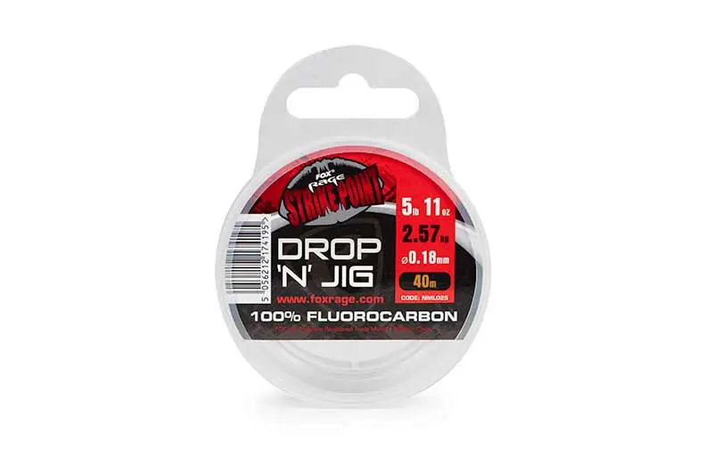 Bon Plan Fluorocarbone Fox Rage Strike Point Drop N Jig 40m