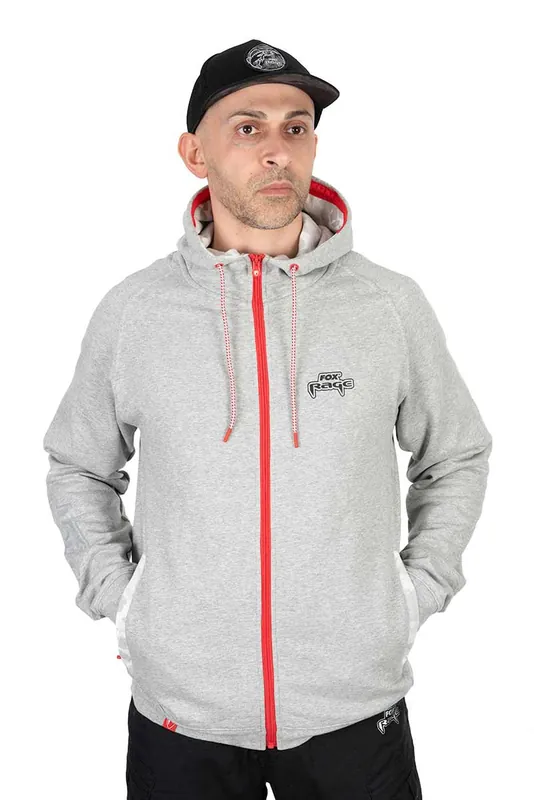 Veste Fox Rage Voyager Hoodies Light Grey Satisfait Ou Remboursé