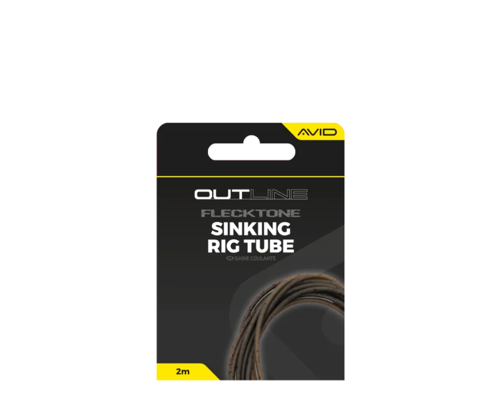 Avid Carp Outline Flecktone Sinking Rig Tube Promotion Saisonnière