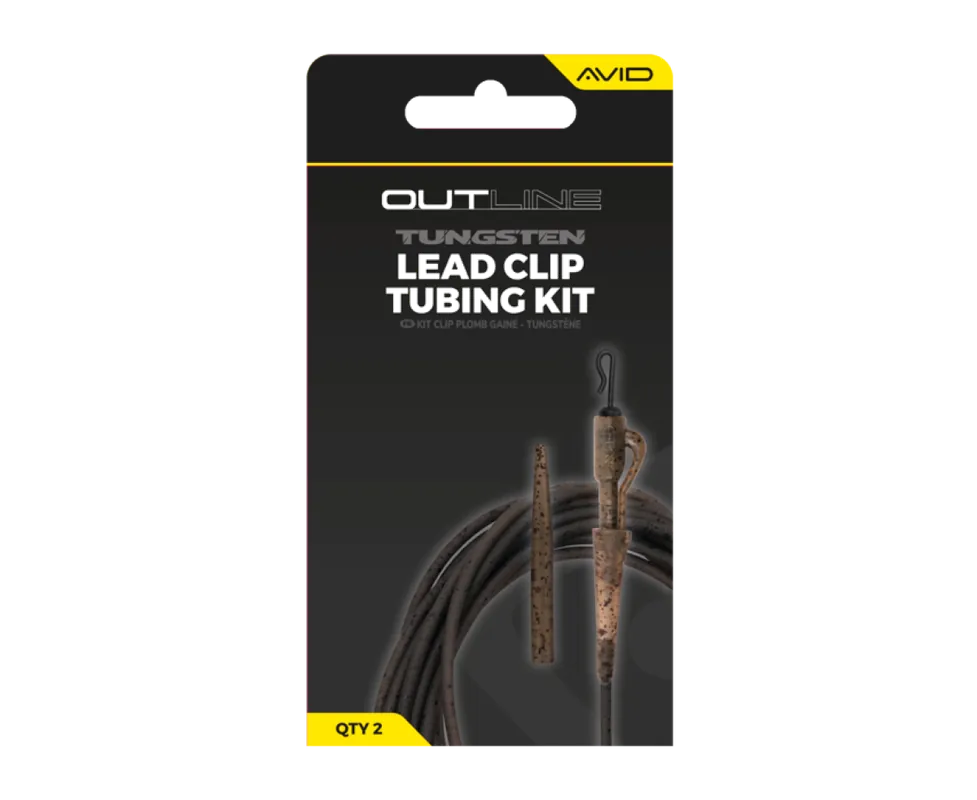 Offre Spéciale Avid Carp Outline Lead Clip Tungsten Tubing Kit