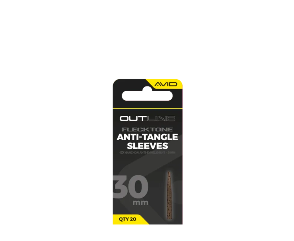 Quantité Limitée Avid Carp Outline Flecktone Anti-Tangle Sleeves