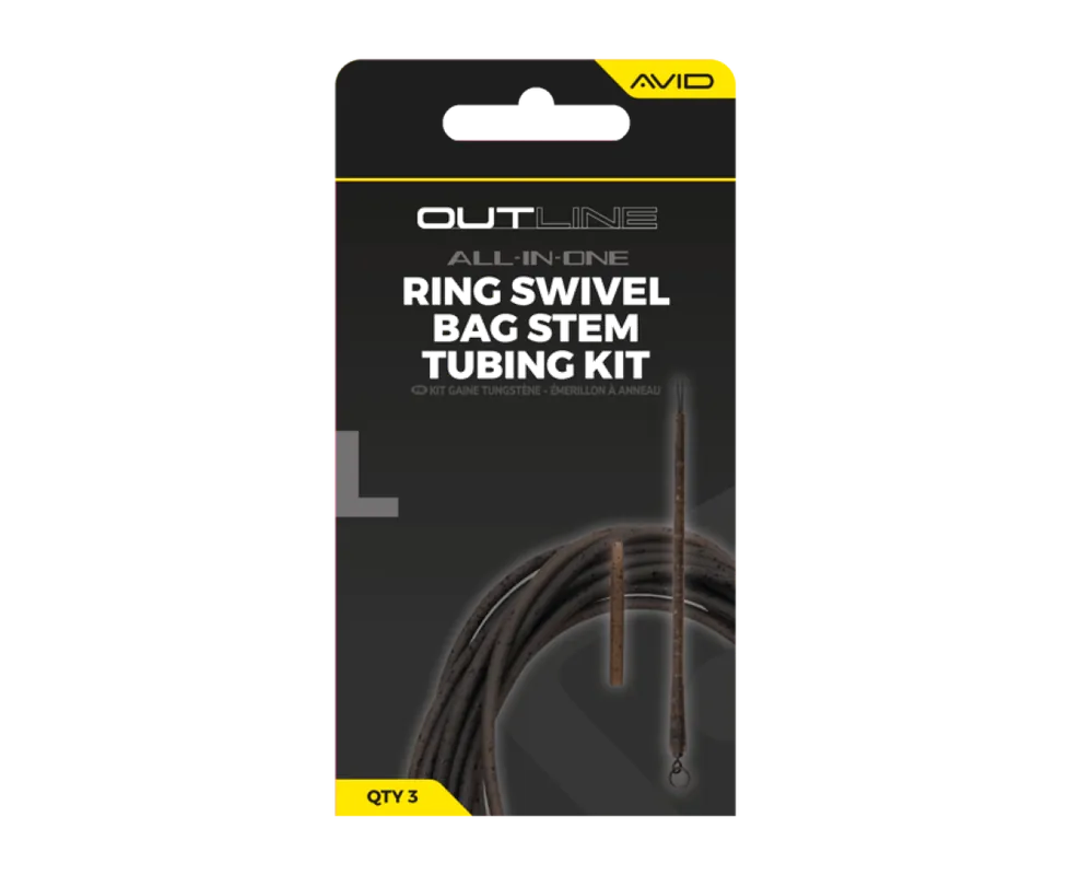 Retour Gratuit Avid Carp Outline Ring Swivel Bag Stem Tubing Kit
