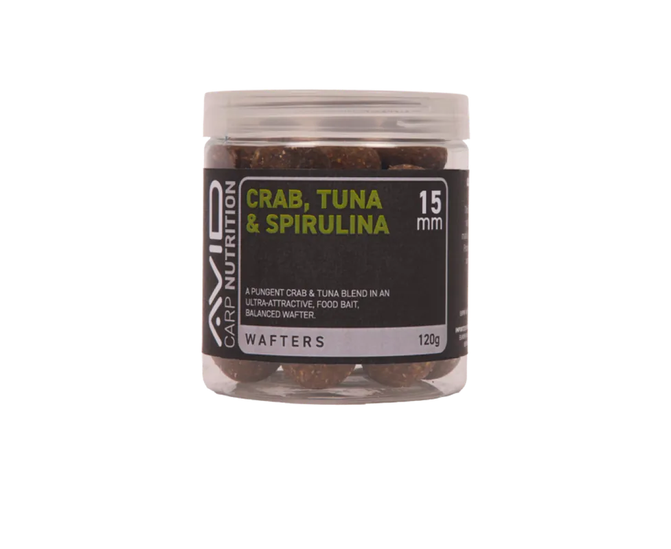 Avid Carp Crab, Tuna & Spirulina Wafter Promotion