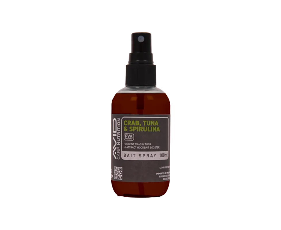 Prix Réduit Avid Carp Crab, Tuna & Spirulina Bait Spray
