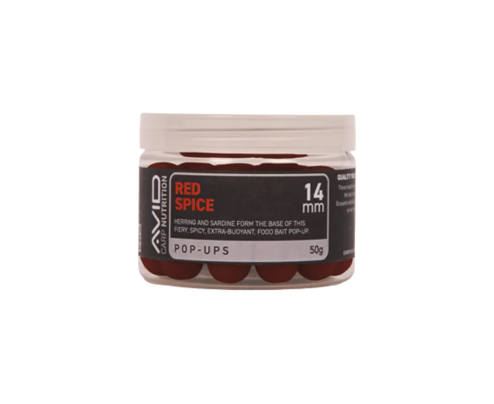 Réduction Avid Carp Red Spice Pop-Up