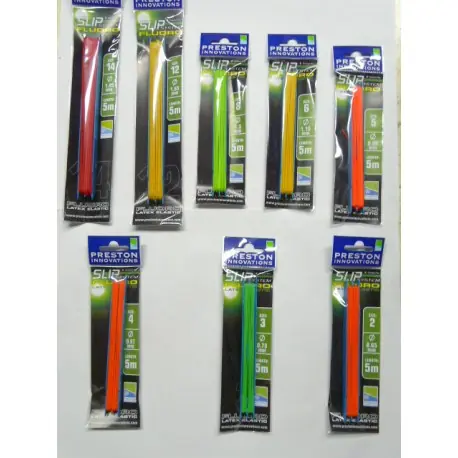 Affaire À Saisir Elastique PRESTON Fluoro slip Rouge5m0.67mm