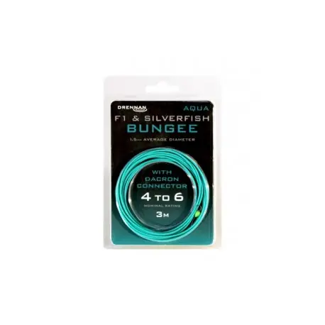 Prix Cassé Elastique creux DRENNAN Aqua F1Silverfish bungee 4-6Aqua