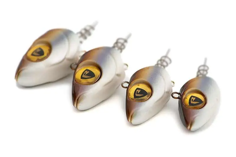 Tete Plombee Fox Rage Slick Pelagic Heads Arkansas Shiner Produit De Marque