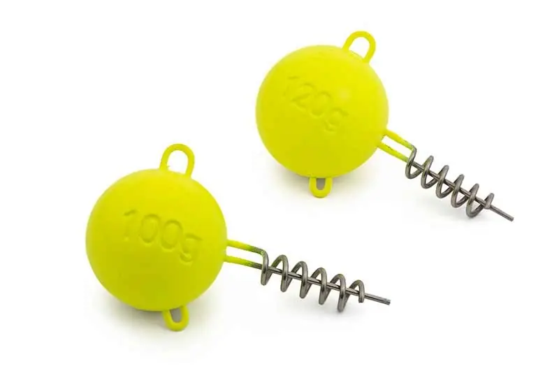 Tete Plombee Fox Rage Pelagic Screws UV Yellow Commande En Gros