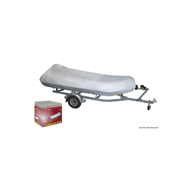 Copertura grigia per canoe 230/260 cm Populaire