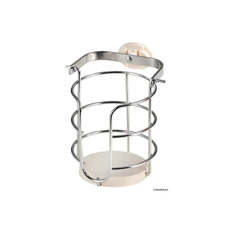 Vente Directe Suporte de vidro em aço inoxidável com cardan