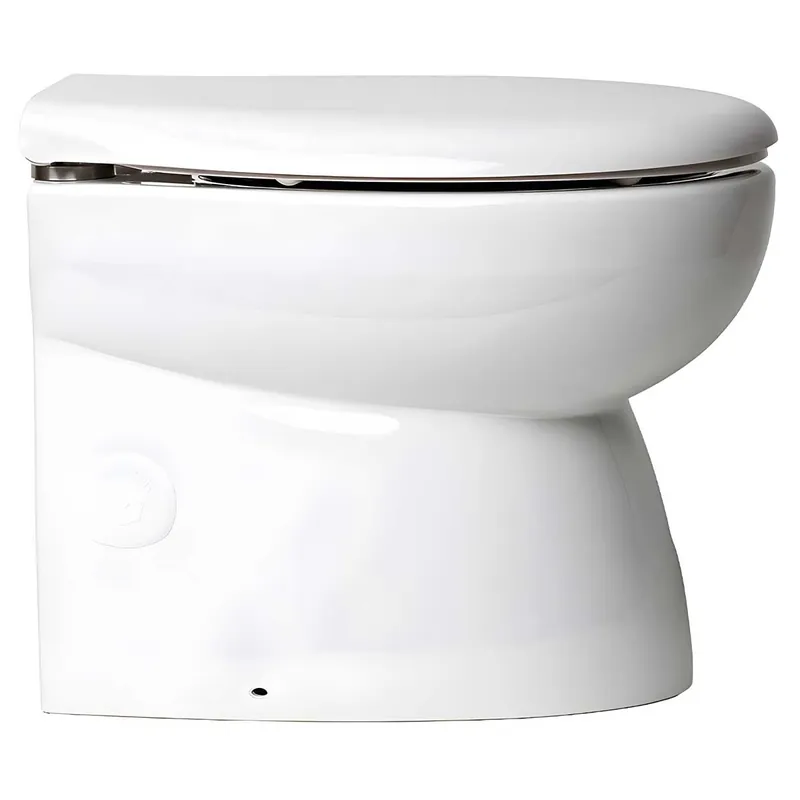 WC elettrico a 12V con tazza bassa in porcellana Remise