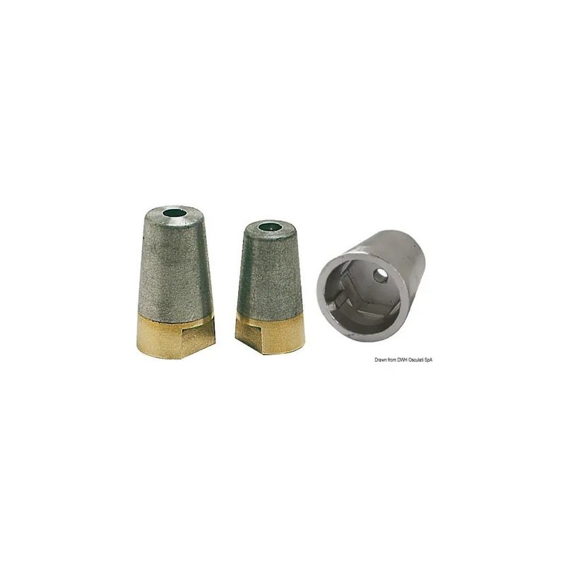 Only aluminum anode for 20/22/25 mm shaft Bon Marché