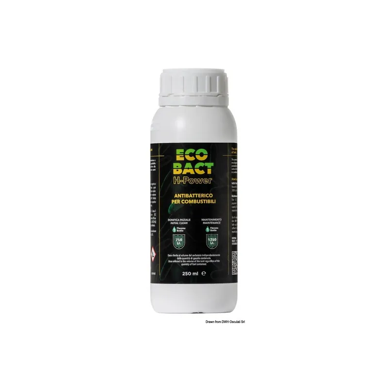 –Bactericida para gasóleo ECO BACT H Power 250 ml Satisfait Ou Remboursé