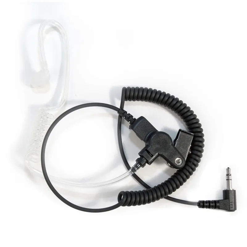 Translucent 3.5mm jack earphone with extendable cord Produit De Marque