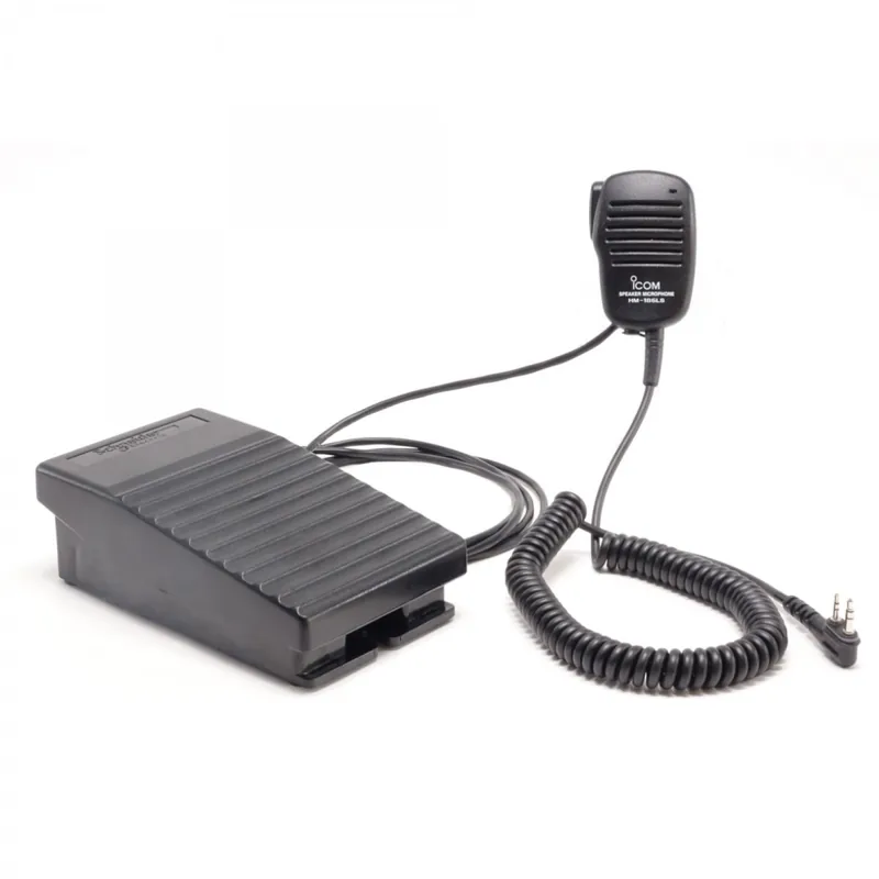 -Micrófono alto Altavoz compacto Interruptor de pedal PTT Seulement Aujourd’hui
