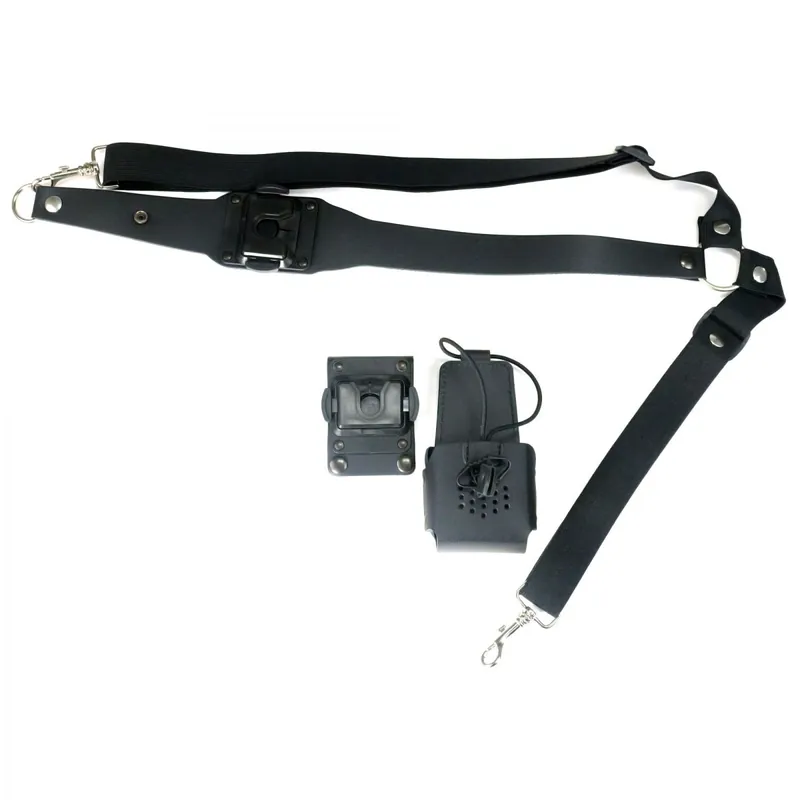 Universal leather case with XL harness, pivot clip and belt loop with snap fastener Promotion Saisonnière