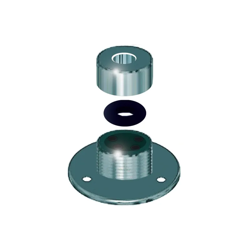 Prensaestopas sencillo de acero inoxidable para cable de 4 a 11 mm Commander Vite