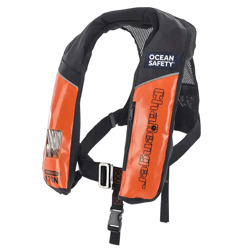 Dernière Chance Challenger Worksafe Pro 170 N Rettungsweste mit Lifebelt