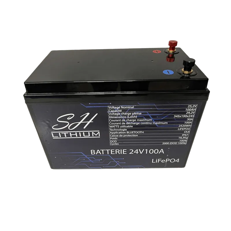 Promotion Batteria al litio LiFePO4 24V