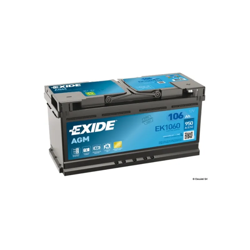 AGM 62 Ah starter and service battery Promotion