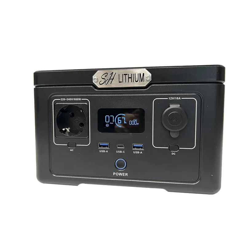 Paiement Sécurisé Station portable lithium – 600W